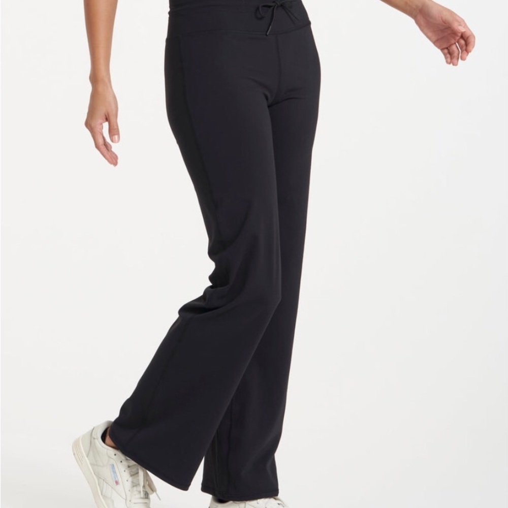 Vuori Black Wide Leg Pants